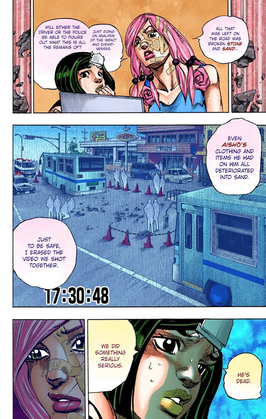 JoJo's Bizarre Adventure Part 8 - JoJolion (Official Colored) Chapter 43 page 10 - Chapter 43: Love Love Deluxe Part 1