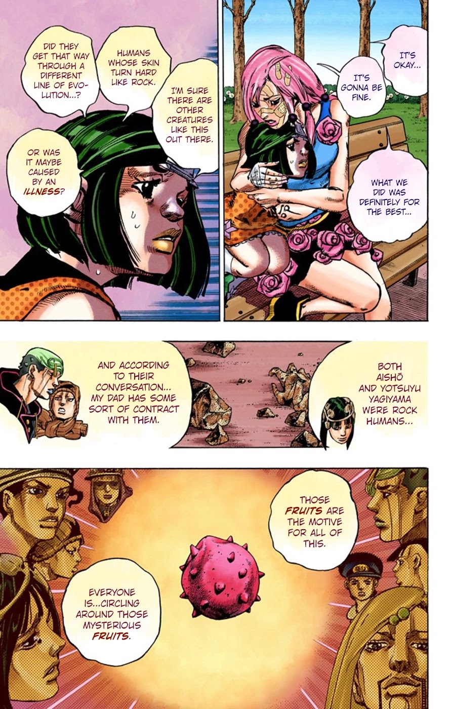 JoJo's Bizarre Adventure Part 8 - JoJolion (Official Colored) Chapter 43 page 11 - Chapter 43: Love Love Deluxe Part 1