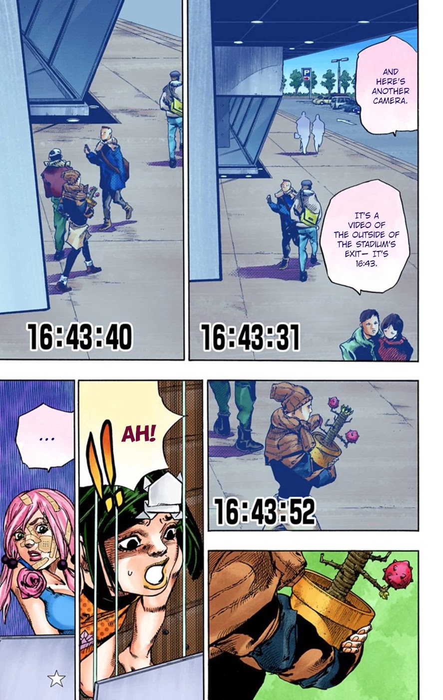 JoJo's Bizarre Adventure Part 8 - JoJolion (Official Colored) Chapter 43 page 13 - Chapter 43: Love Love Deluxe Part 1