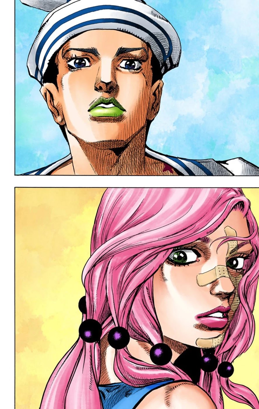 JoJo's Bizarre Adventure Part 8 - JoJolion (Official Colored) Chapter 43 page 18 - Chapter 43: Love Love Deluxe Part 1