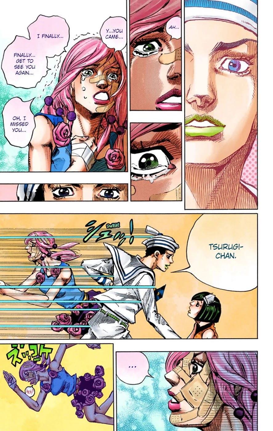 JoJo's Bizarre Adventure Part 8 - JoJolion (Official Colored) Chapter 43 page 19 - Chapter 43: Love Love Deluxe Part 1