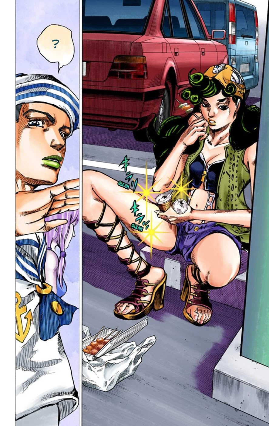 JoJo's Bizarre Adventure Part 8 - JoJolion (Official Colored) Chapter 43 page 26 - Chapter 43: Love Love Deluxe Part 1