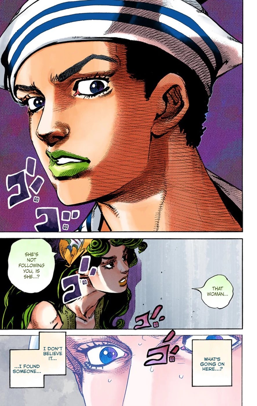 JoJo's Bizarre Adventure Part 8 - JoJolion (Official Colored) Chapter 43 page 31 - Chapter 43: Love Love Deluxe Part 1
