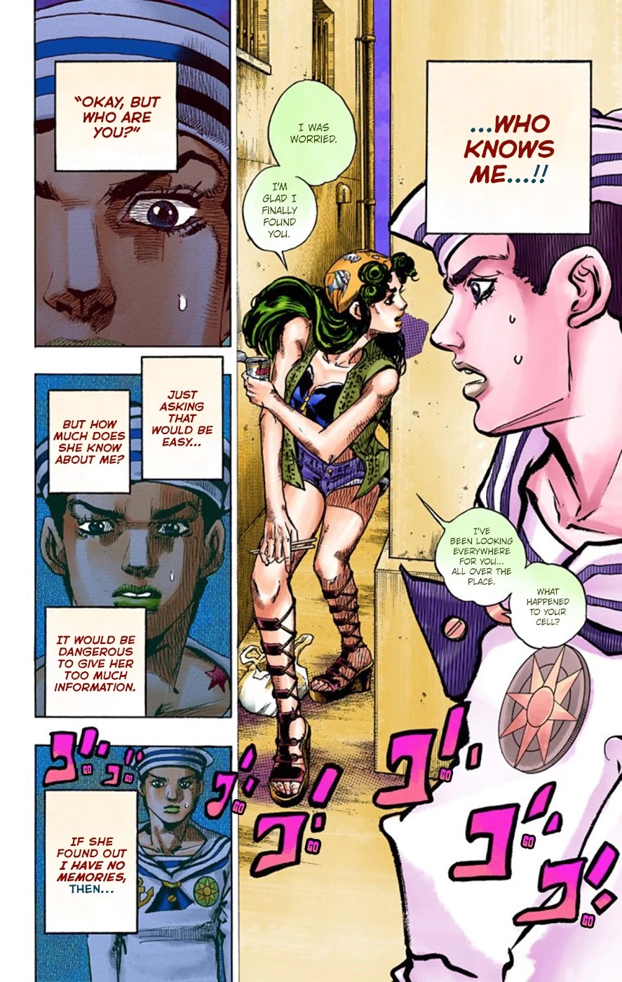 JoJo's Bizarre Adventure Part 8 - JoJolion (Official Colored) Chapter 43 page 32 - Chapter 43: Love Love Deluxe Part 1