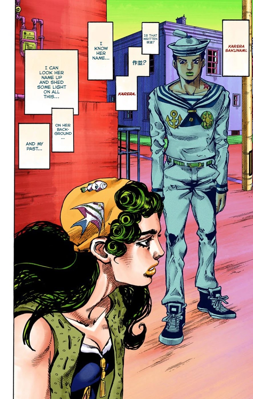 JoJo's Bizarre Adventure Part 8 - JoJolion (Official Colored) Chapter 43 page 40 - Chapter 43: Love Love Deluxe Part 1