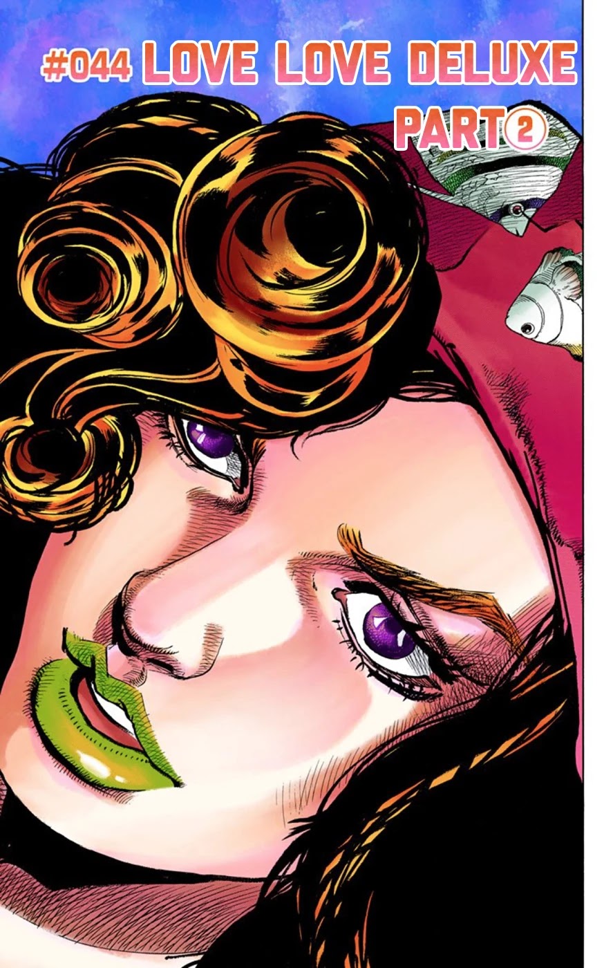 JoJo's Bizarre Adventure Part 8 - JoJolion (Official Colored) Chapter 44 page 1 - Chapter 44: Love Love Deluxe Part 2