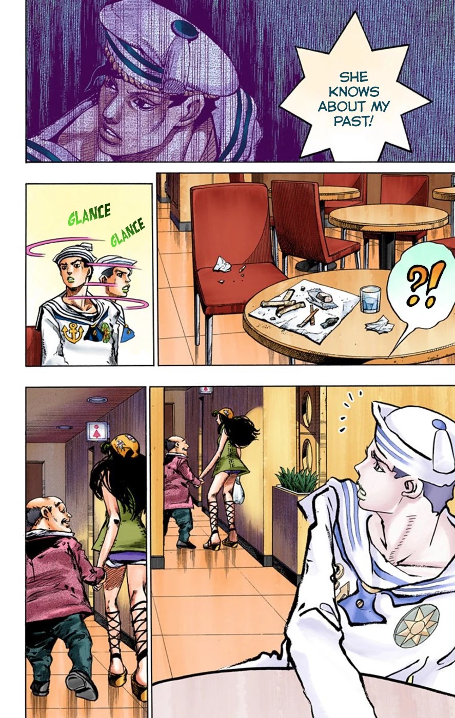 JoJo's Bizarre Adventure Part 8 - JoJolion (Official Colored) Chapter 44 page 10 - Chapter 44: Love Love Deluxe Part 2