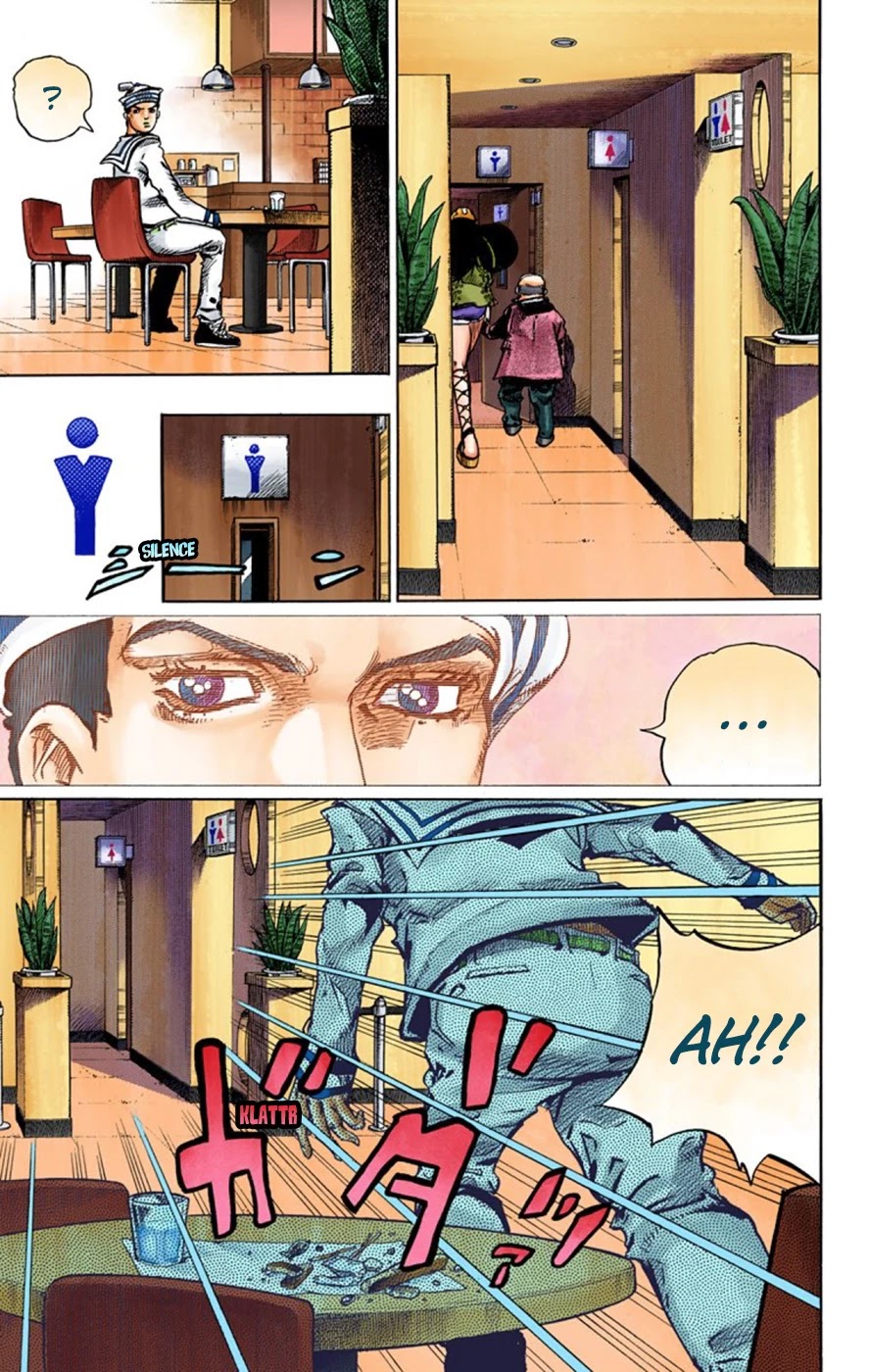 JoJo's Bizarre Adventure Part 8 - JoJolion (Official Colored) Chapter 44 page 11 - Chapter 44: Love Love Deluxe Part 2