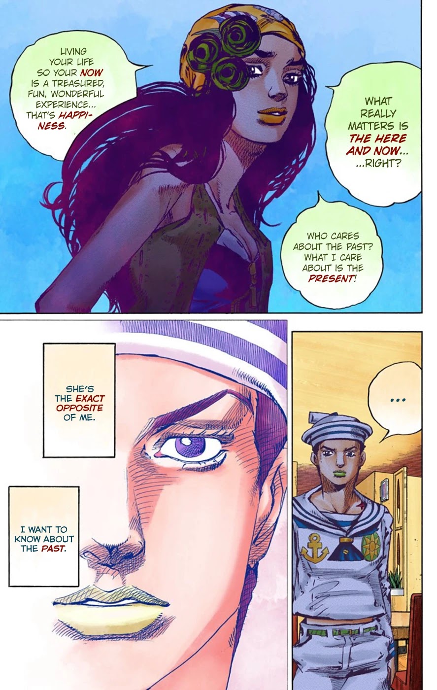 JoJo's Bizarre Adventure Part 8 - JoJolion (Official Colored) Chapter 44 page 17 - Chapter 44: Love Love Deluxe Part 2