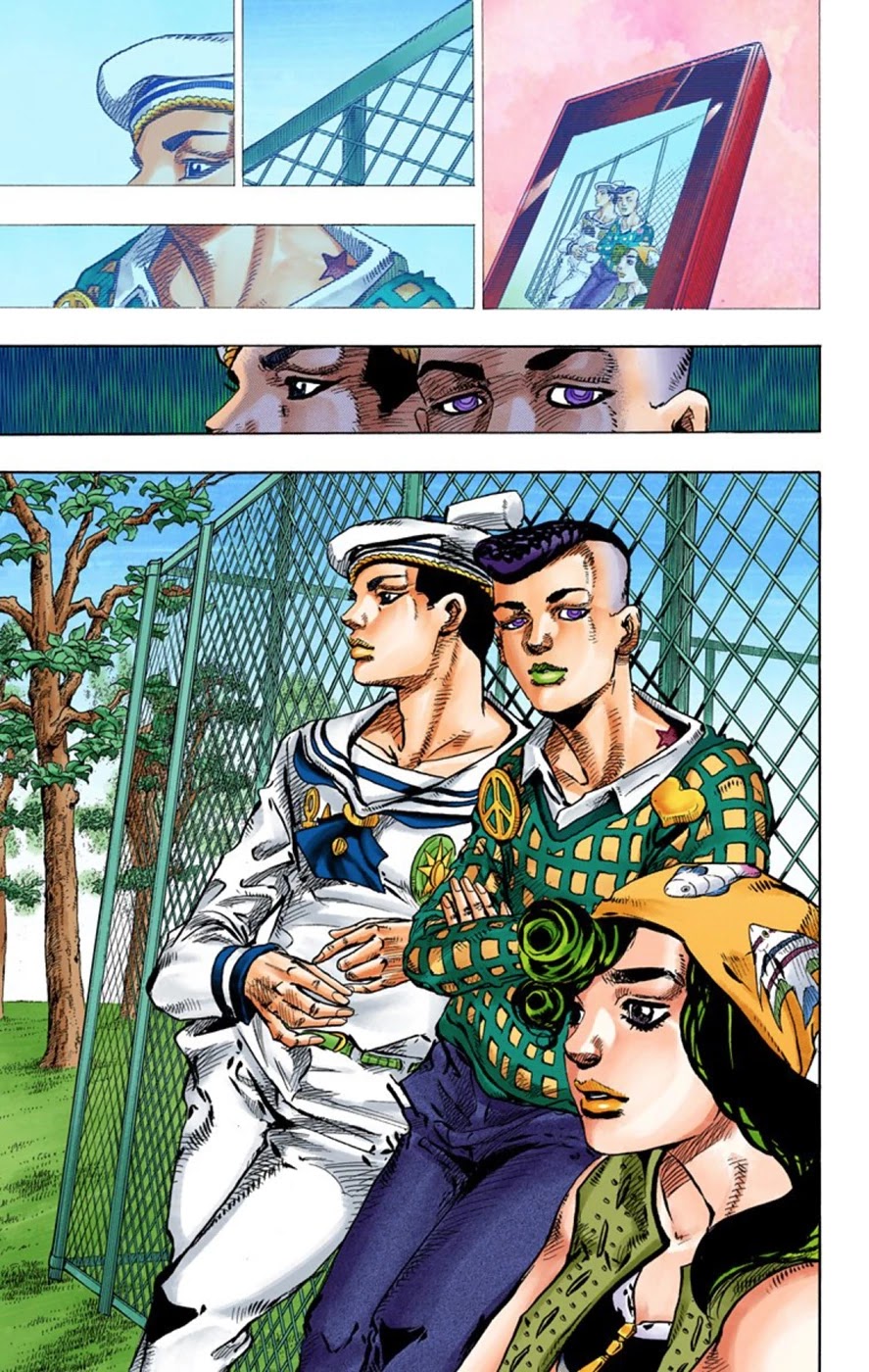 JoJo's Bizarre Adventure Part 8 - JoJolion (Official Colored) Chapter 44 page 21 - Chapter 44: Love Love Deluxe Part 2