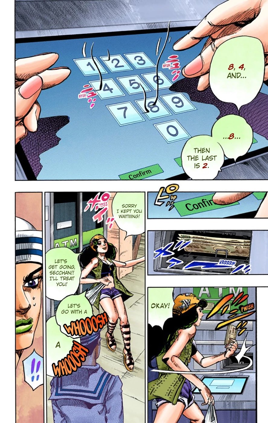 JoJo's Bizarre Adventure Part 8 - JoJolion (Official Colored) Chapter 44 page 29 - Chapter 44: Love Love Deluxe Part 2