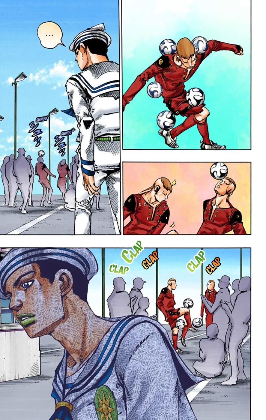JoJo's Bizarre Adventure Part 8 - JoJolion (Official Colored) Chapter 44 page 3 - Chapter 44: Love Love Deluxe Part 2