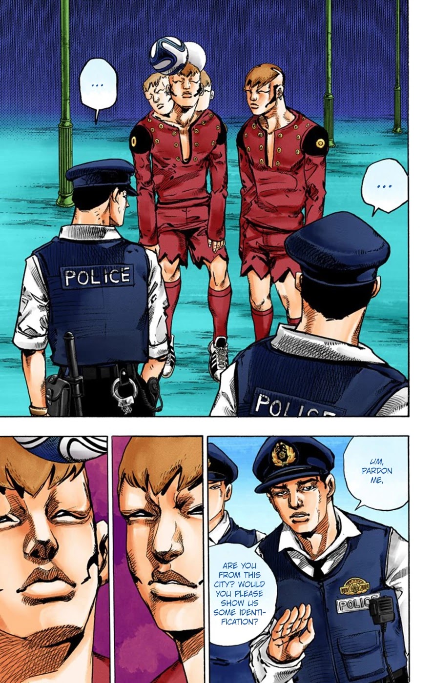 JoJo's Bizarre Adventure Part 8 - JoJolion (Official Colored) Chapter 44 page 33 - Chapter 44: Love Love Deluxe Part 2