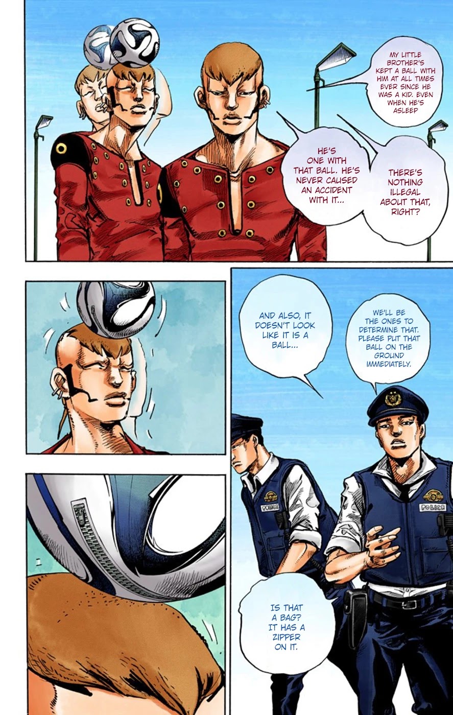 JoJo's Bizarre Adventure Part 8 - JoJolion (Official Colored) Chapter 44 page 34 - Chapter 44: Love Love Deluxe Part 2