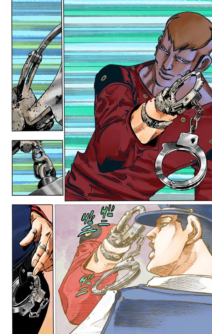 JoJo's Bizarre Adventure Part 8 - JoJolion (Official Colored) Chapter 44 page 38 - Chapter 44: Love Love Deluxe Part 2