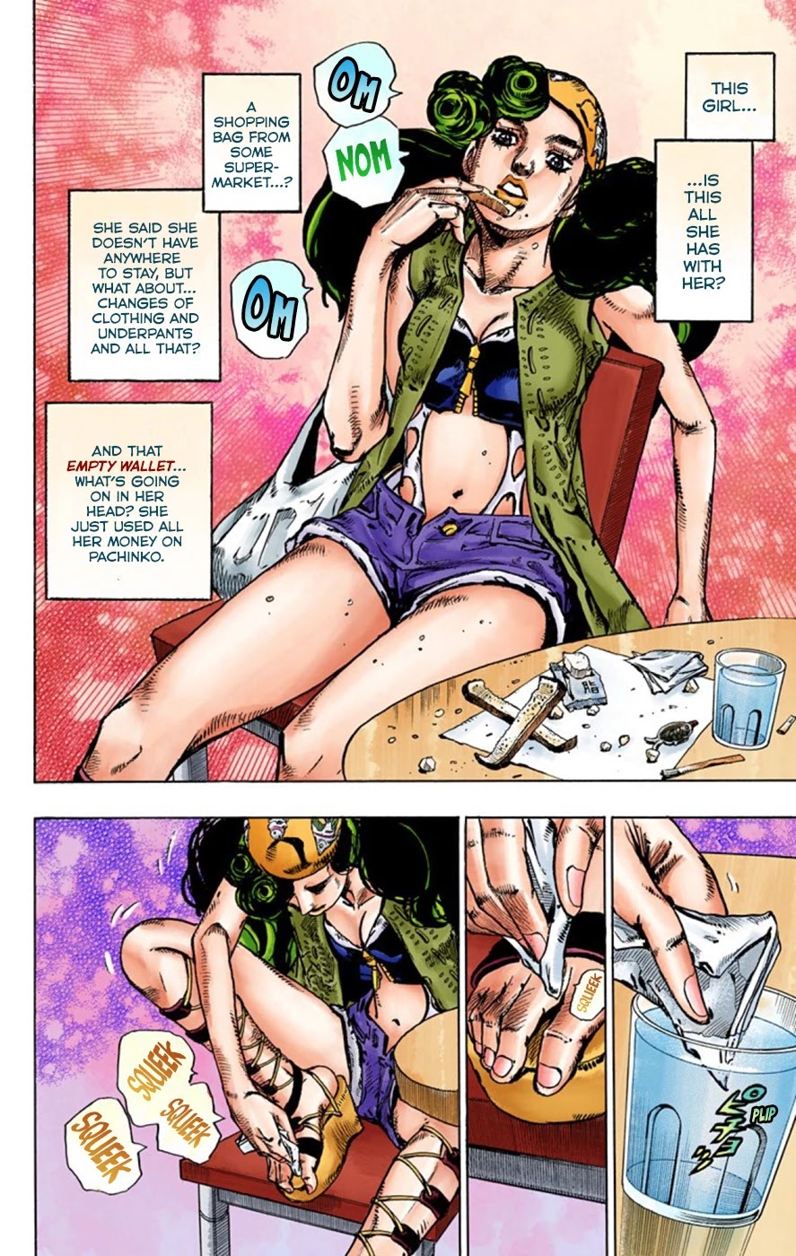 JoJo's Bizarre Adventure Part 8 - JoJolion (Official Colored) Chapter 44 page 8 - Chapter 44: Love Love Deluxe Part 2