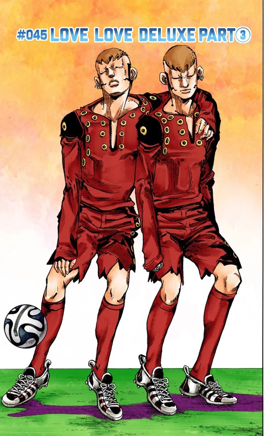 JoJo's Bizarre Adventure Part 8 - JoJolion (Official Colored) Chapter 45 page 1 - Chapter 45: Love Love Deluxe Part 3