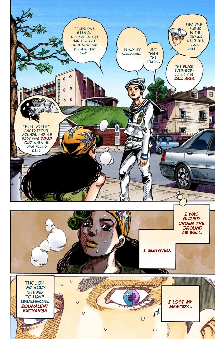 JoJo's Bizarre Adventure Part 8 - JoJolion (Official Colored) Chapter 45 page 16 - Chapter 45: Love Love Deluxe Part 3