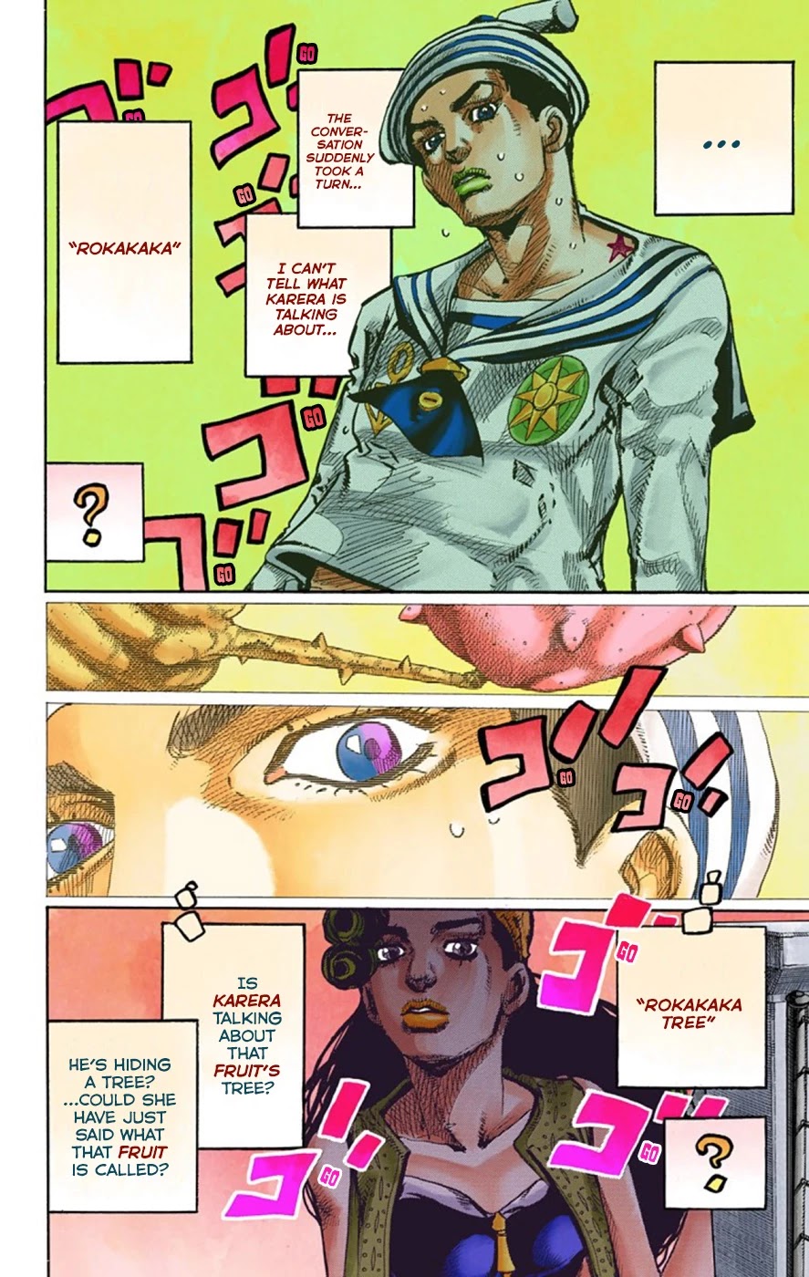 JoJo's Bizarre Adventure Part 8 - JoJolion (Official Colored) Chapter 45 page 18 - Chapter 45: Love Love Deluxe Part 3