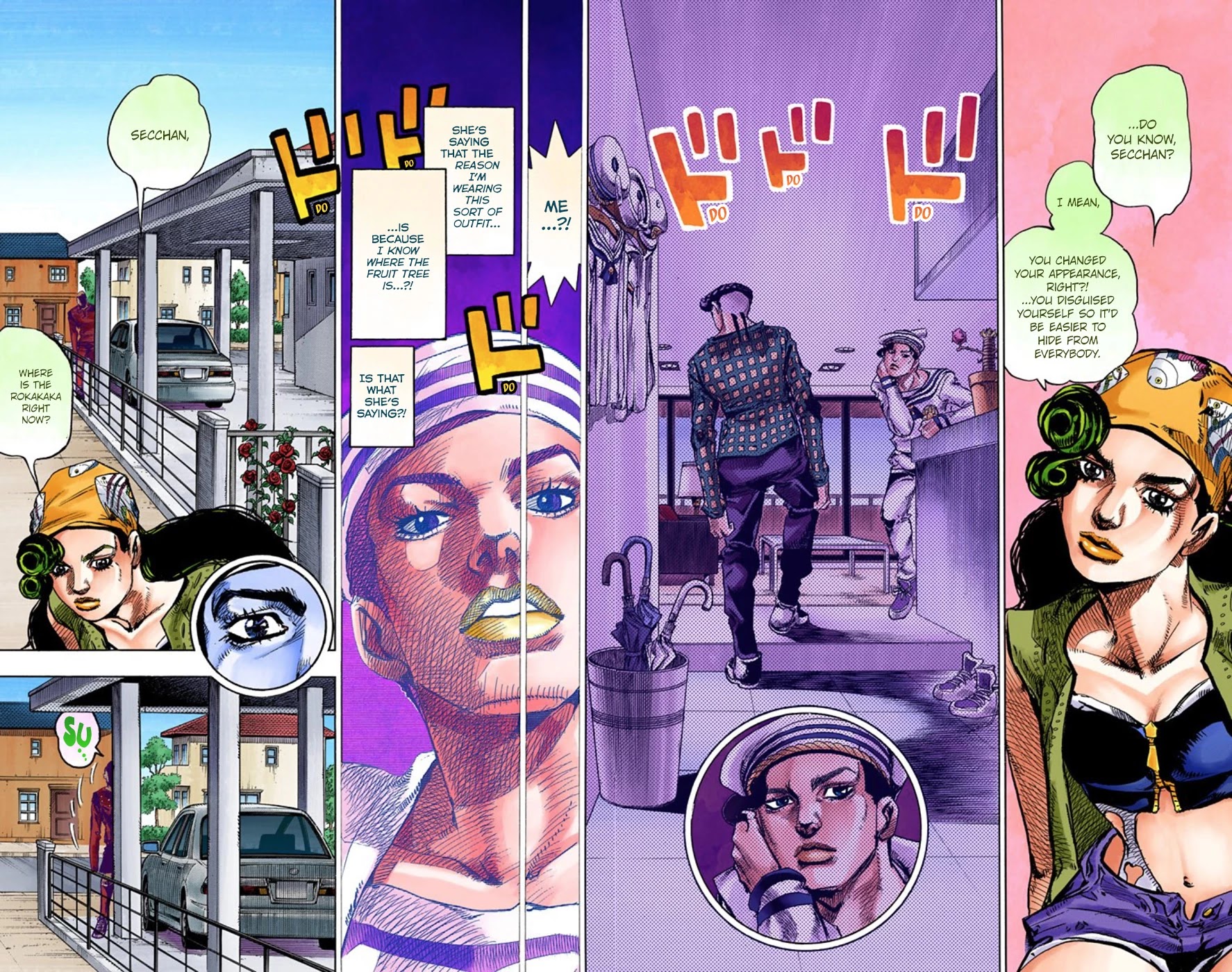 JoJo's Bizarre Adventure Part 8 - JoJolion (Official Colored) Chapter 45 page 20 - Chapter 45: Love Love Deluxe Part 3