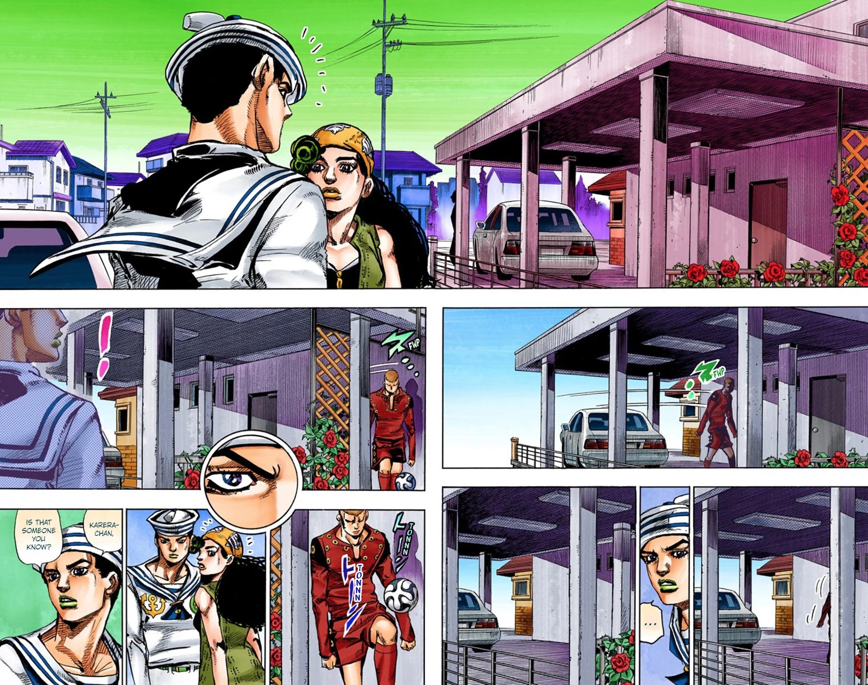 JoJo's Bizarre Adventure Part 8 - JoJolion (Official Colored) Chapter 45 page 21 - Chapter 45: Love Love Deluxe Part 3