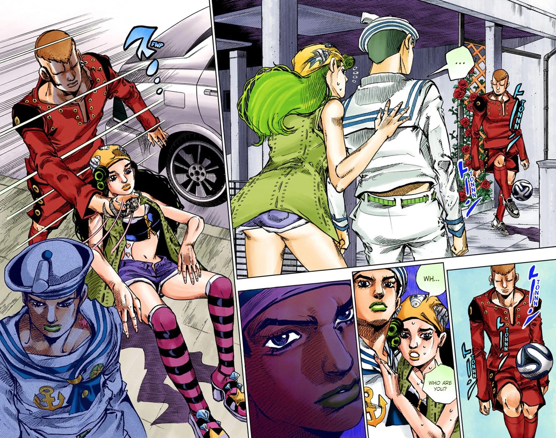 JoJo's Bizarre Adventure Part 8 - JoJolion (Official Colored) Chapter 45 page 22 - Chapter 45: Love Love Deluxe Part 3
