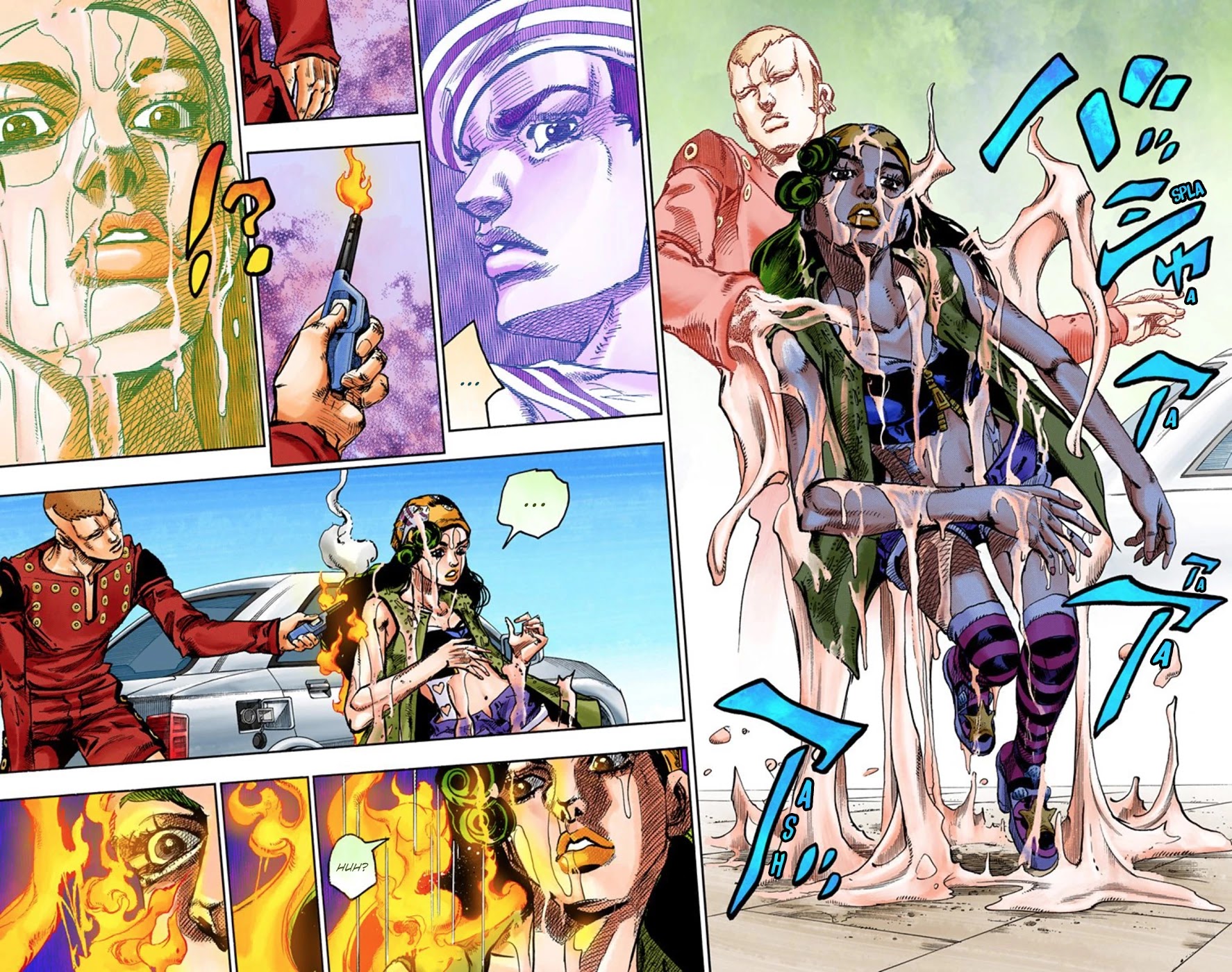 JoJo's Bizarre Adventure Part 8 - JoJolion (Official Colored) Chapter 45 page 24 - Chapter 45: Love Love Deluxe Part 3