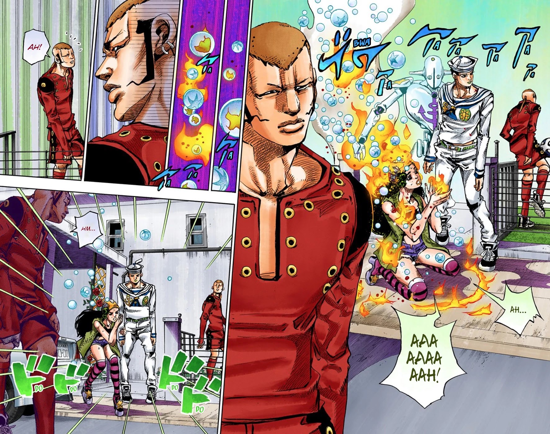 JoJo's Bizarre Adventure Part 8 - JoJolion (Official Colored) Chapter 45 page 27 - Chapter 45: Love Love Deluxe Part 3