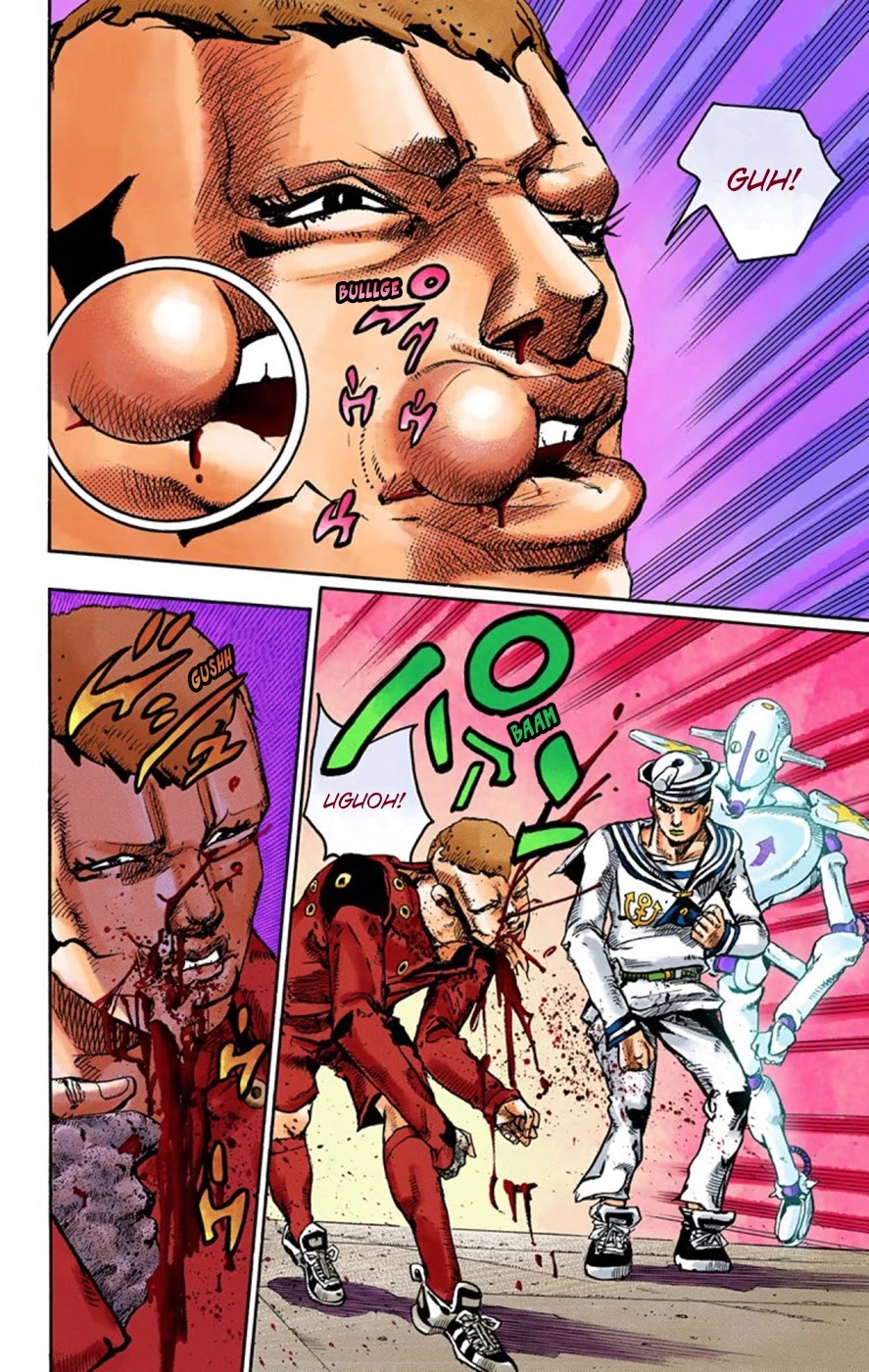 JoJo's Bizarre Adventure Part 8 - JoJolion (Official Colored) Chapter 45 page 29 - Chapter 45: Love Love Deluxe Part 3