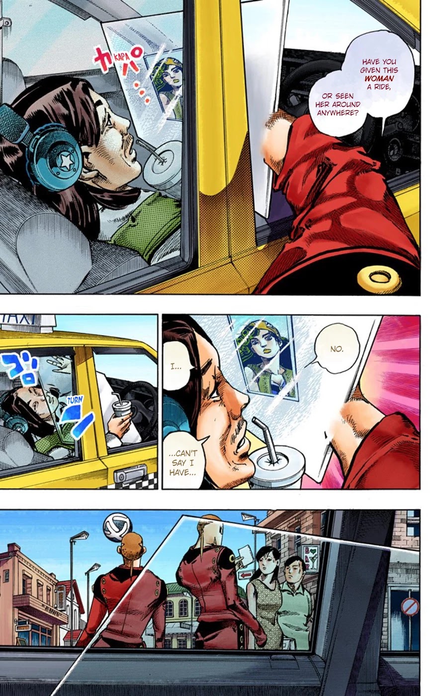 JoJo's Bizarre Adventure Part 8 - JoJolion (Official Colored) Chapter 45 page 3 - Chapter 45: Love Love Deluxe Part 3