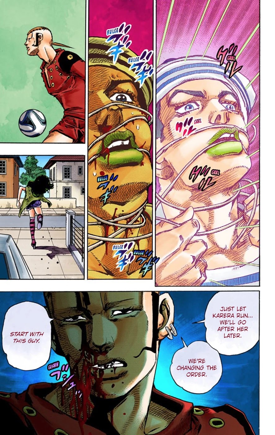 JoJo's Bizarre Adventure Part 8 - JoJolion (Official Colored) Chapter 45 page 32 - Chapter 45: Love Love Deluxe Part 3
