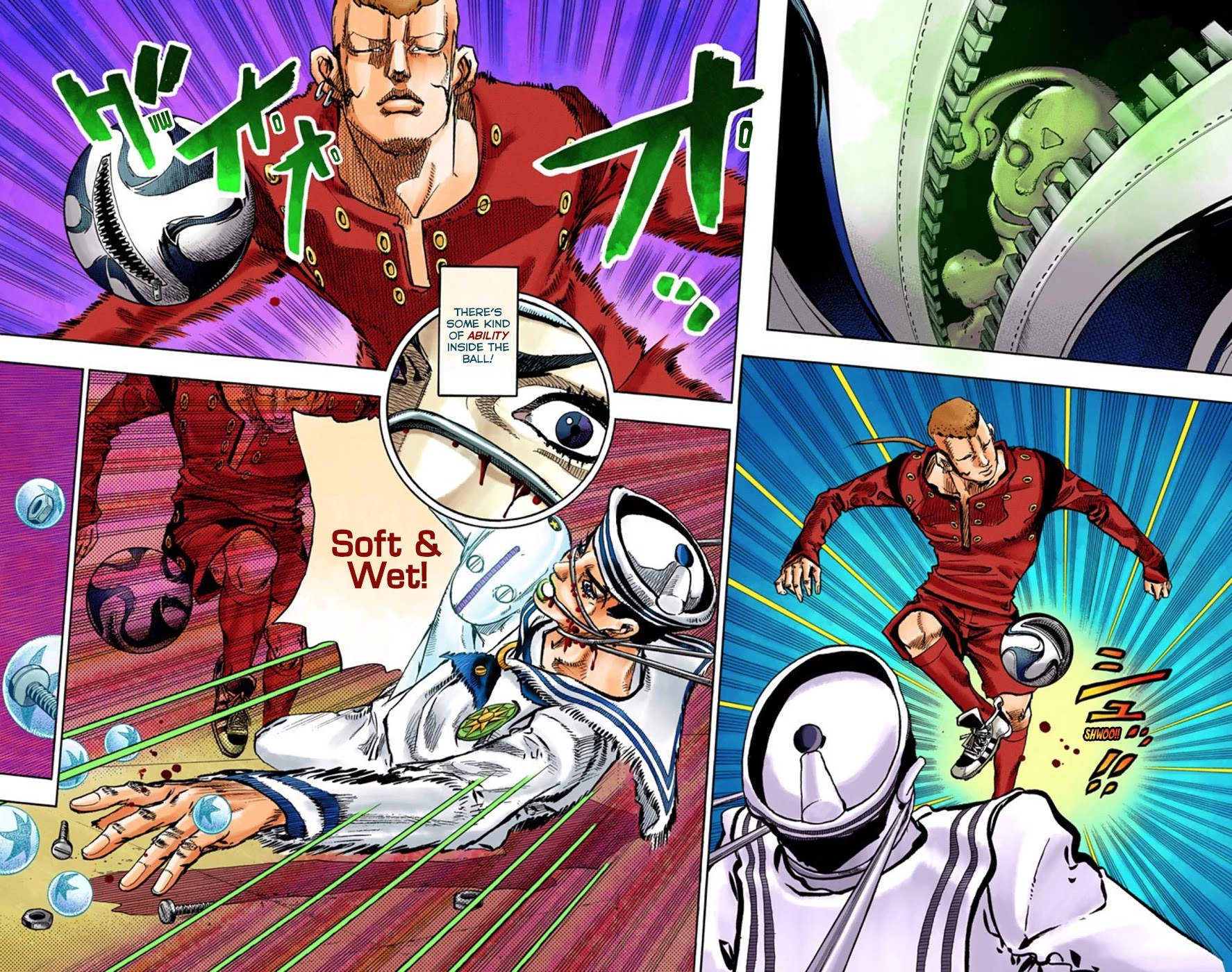 JoJo's Bizarre Adventure Part 8 - JoJolion (Official Colored) Chapter 46 page 10 - Chapter 46: Love Love Deluxe Part 4