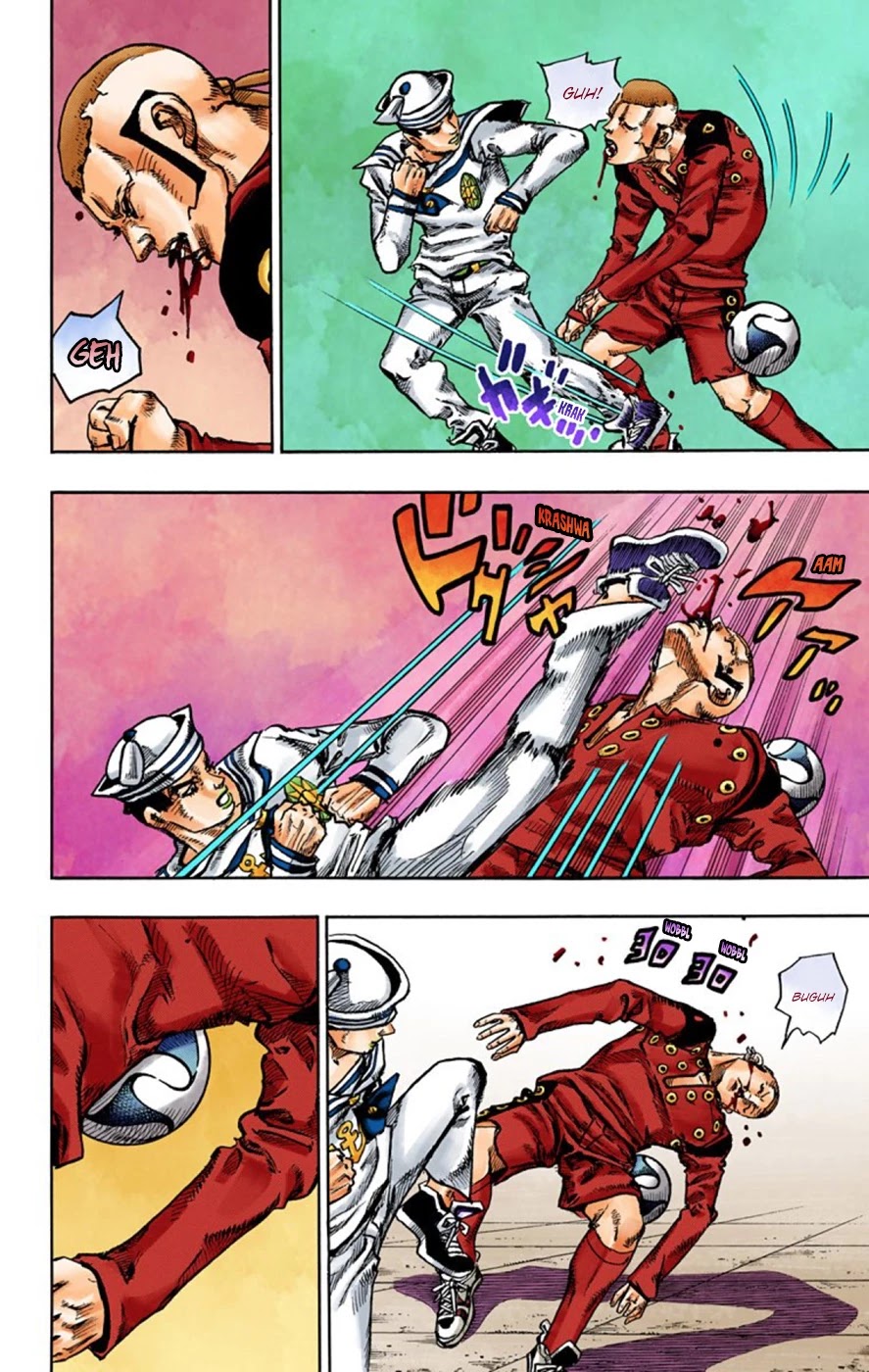 JoJo's Bizarre Adventure Part 8 - JoJolion (Official Colored) Chapter 46 page 14 - Chapter 46: Love Love Deluxe Part 4