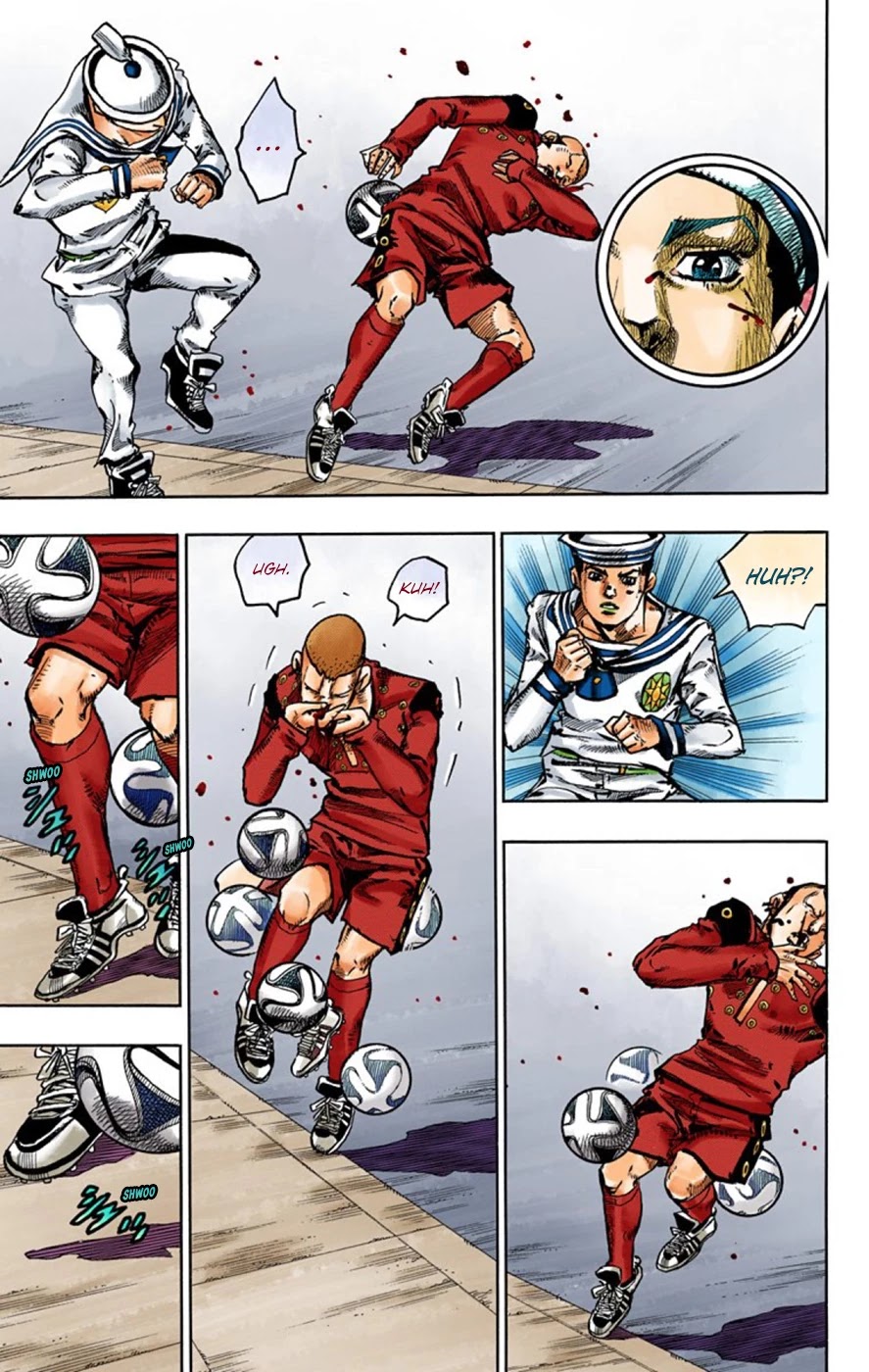 JoJo's Bizarre Adventure Part 8 - JoJolion (Official Colored) Chapter 46 page 15 - Chapter 46: Love Love Deluxe Part 4