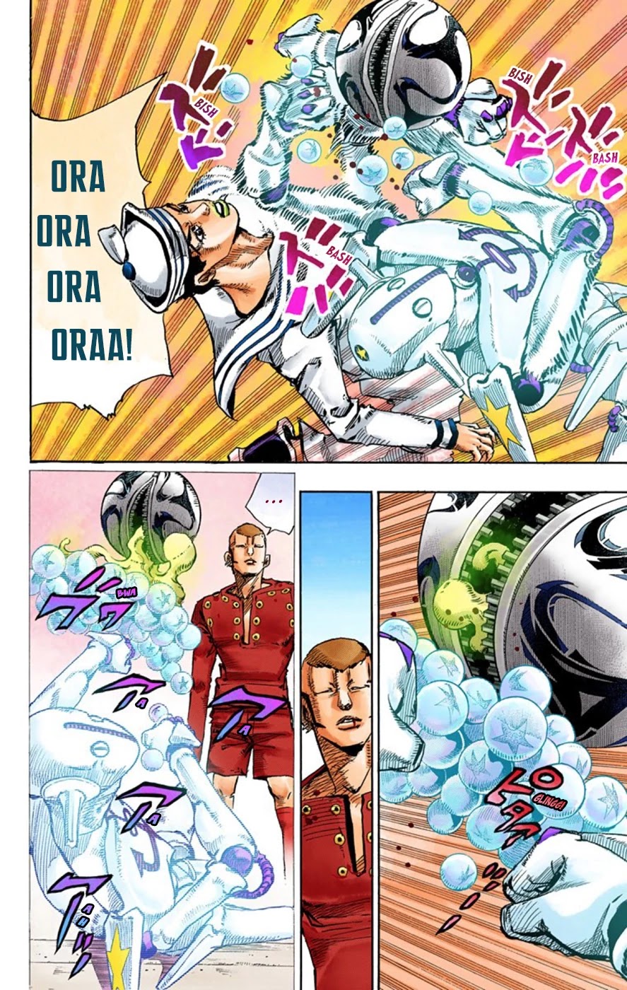 JoJo's Bizarre Adventure Part 8 - JoJolion (Official Colored) Chapter 46 page 18 - Chapter 46: Love Love Deluxe Part 4