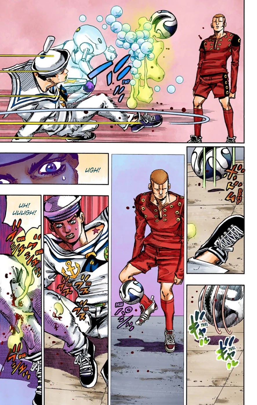 JoJo's Bizarre Adventure Part 8 - JoJolion (Official Colored) Chapter 46 page 19 - Chapter 46: Love Love Deluxe Part 4