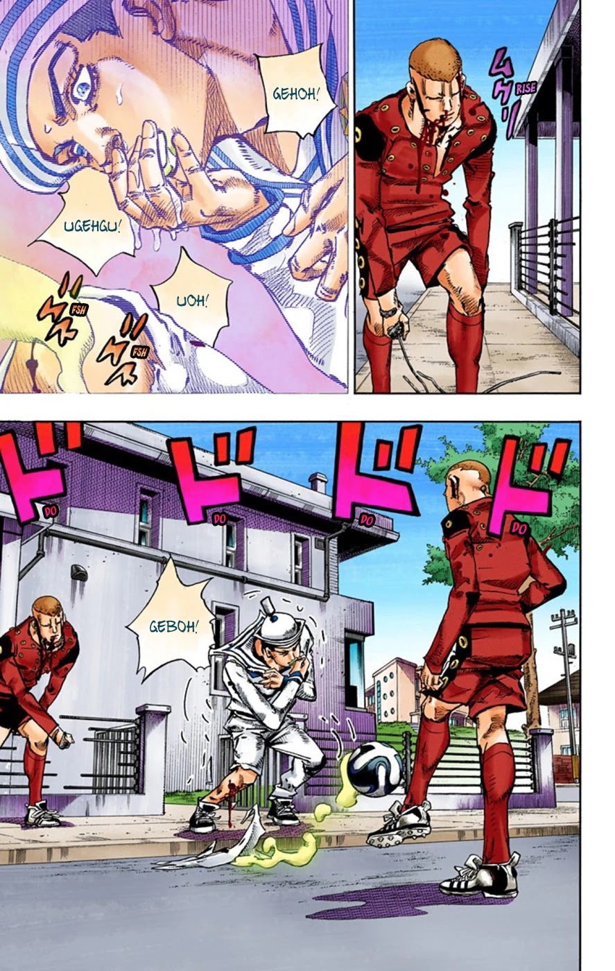 JoJo's Bizarre Adventure Part 8 - JoJolion (Official Colored) Chapter 46 page 21 - Chapter 46: Love Love Deluxe Part 4