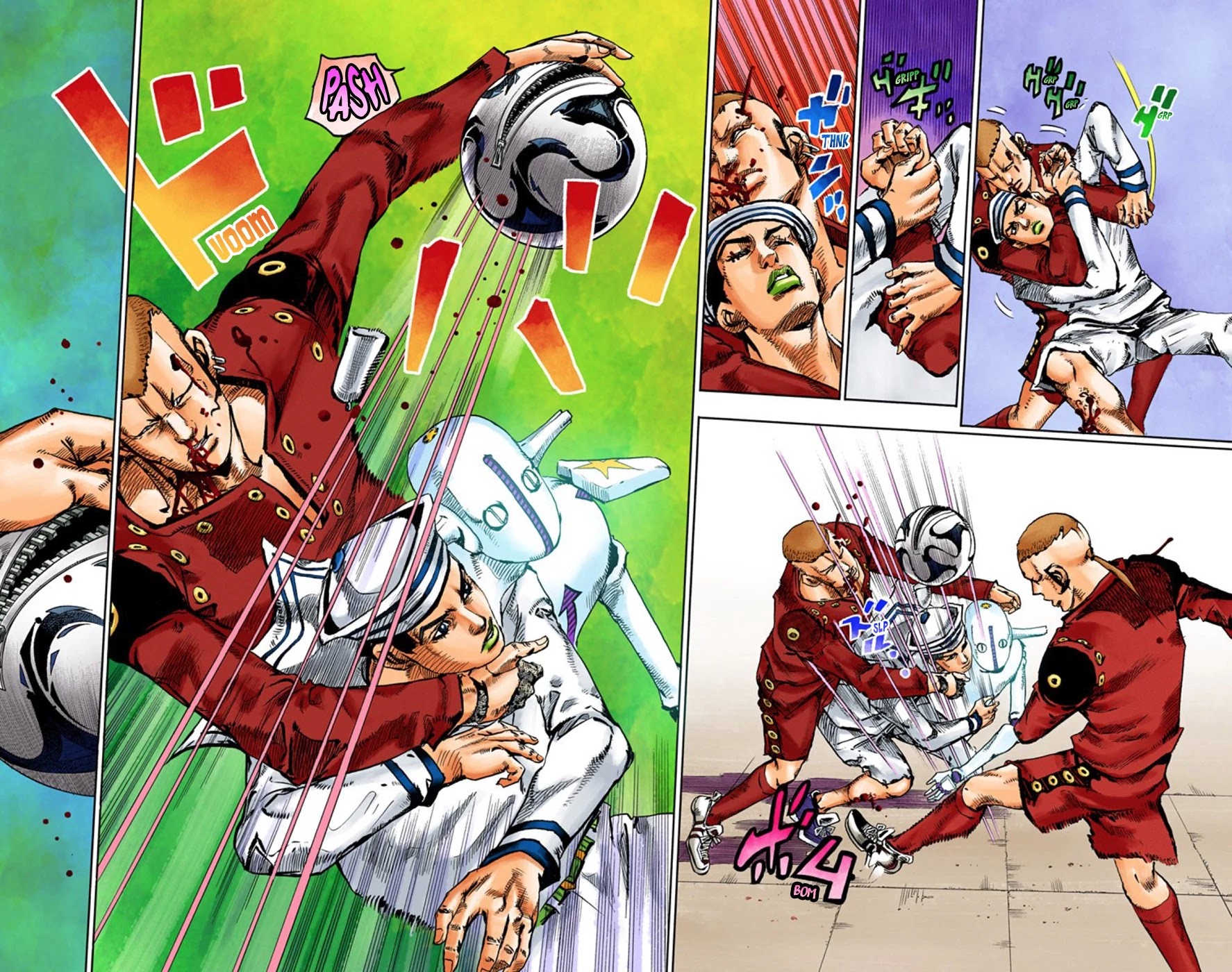 JoJo's Bizarre Adventure Part 8 - JoJolion (Official Colored) Chapter 46 page 24 - Chapter 46: Love Love Deluxe Part 4