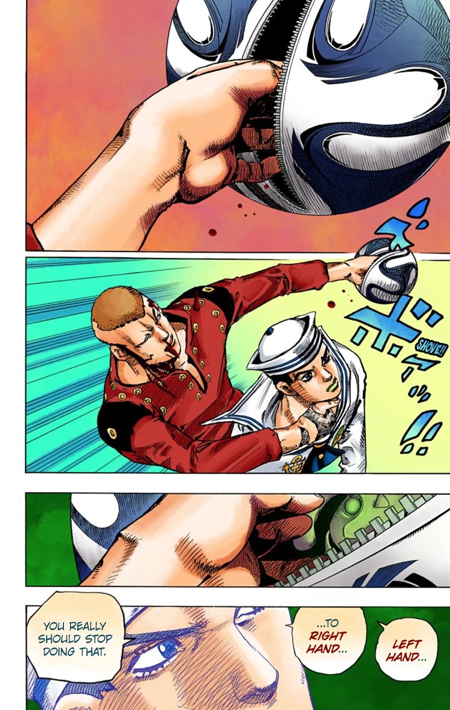 JoJo's Bizarre Adventure Part 8 - JoJolion (Official Colored) Chapter 46 page 25 - Chapter 46: Love Love Deluxe Part 4