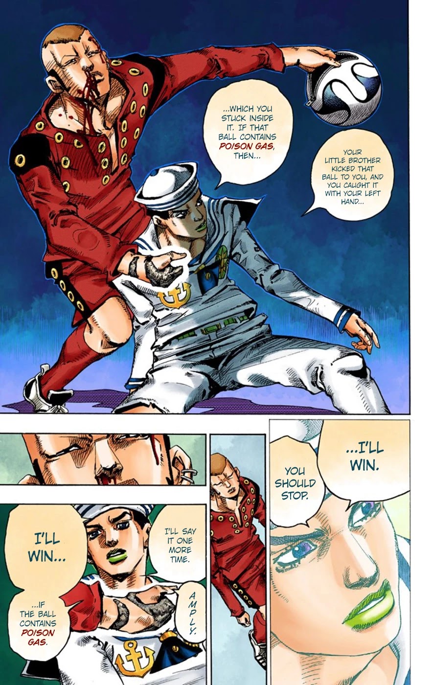 JoJo's Bizarre Adventure Part 8 - JoJolion (Official Colored) Chapter 46 page 26 - Chapter 46: Love Love Deluxe Part 4