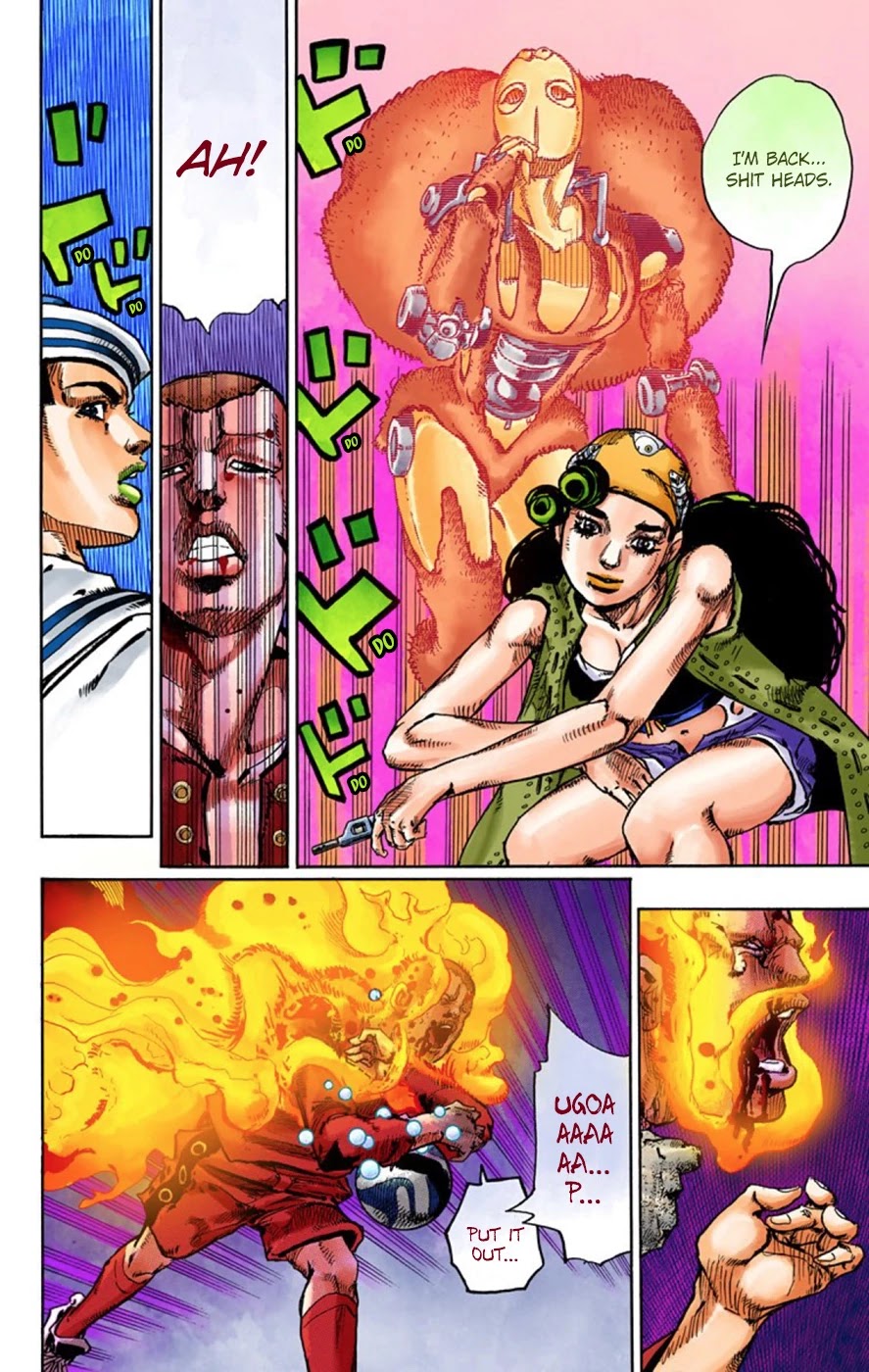 JoJo's Bizarre Adventure Part 8 - JoJolion (Official Colored) Chapter 46 page 32 - Chapter 46: Love Love Deluxe Part 4
