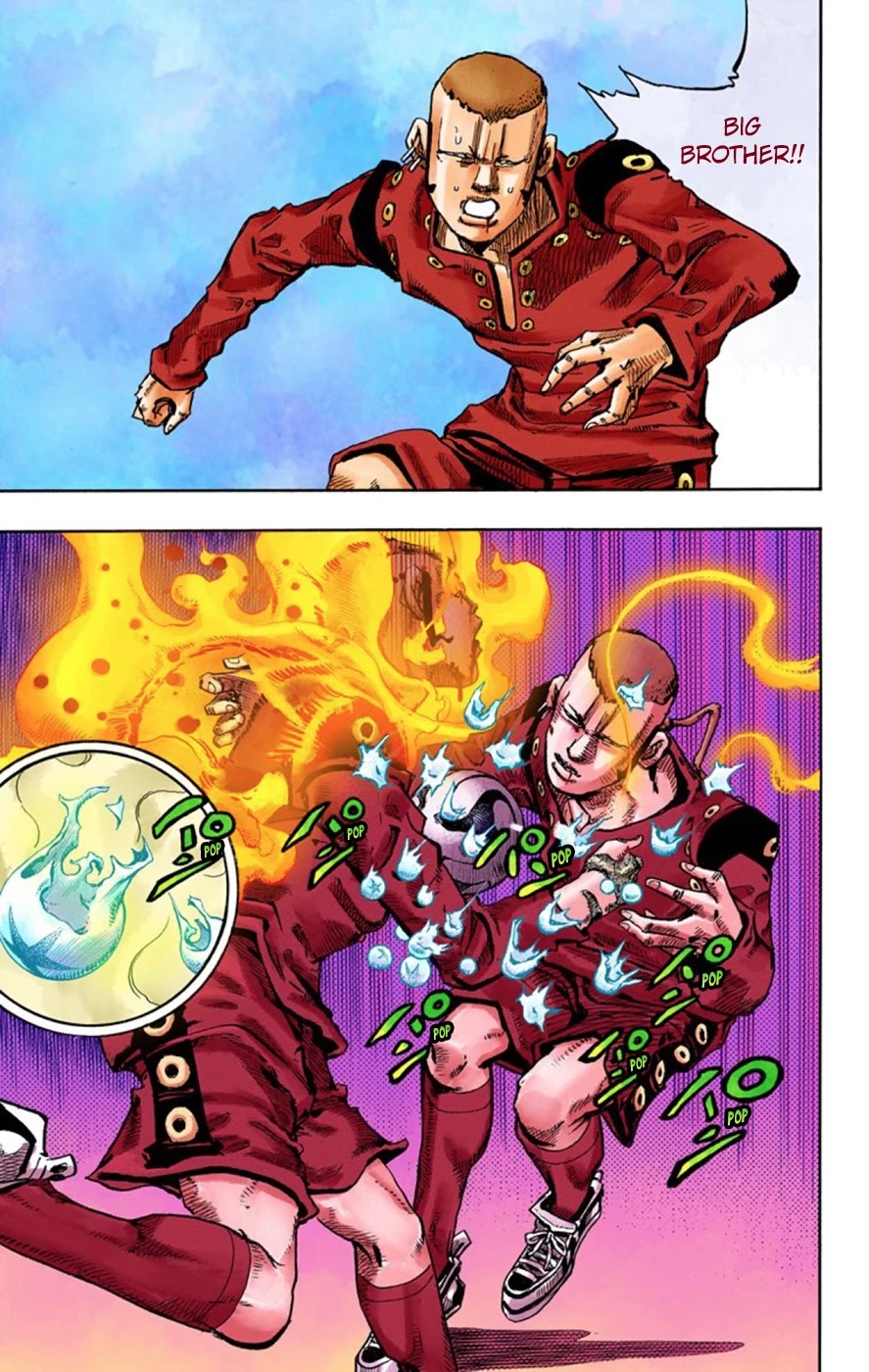JoJo's Bizarre Adventure Part 8 - JoJolion (Official Colored) Chapter 46 page 33 - Chapter 46: Love Love Deluxe Part 4