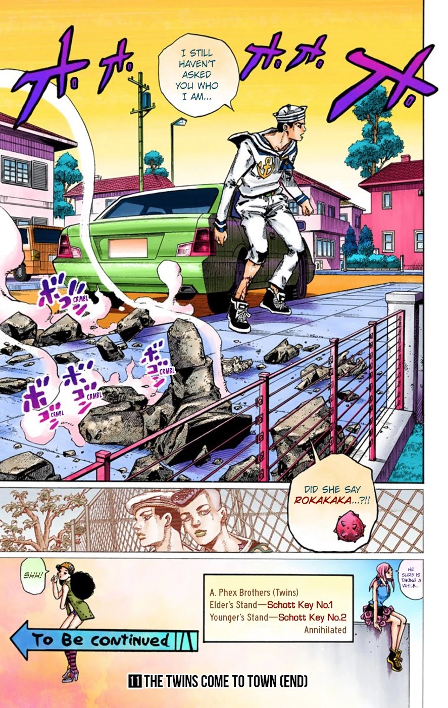 JoJo's Bizarre Adventure Part 8 - JoJolion (Official Colored) Chapter 46 page 37 - Chapter 46: Love Love Deluxe Part 4