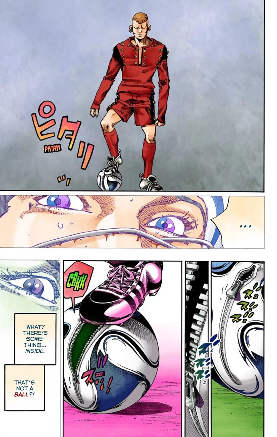 JoJo's Bizarre Adventure Part 8 - JoJolion (Official Colored) Chapter 46 page 9 - Chapter 46: Love Love Deluxe Part 4
