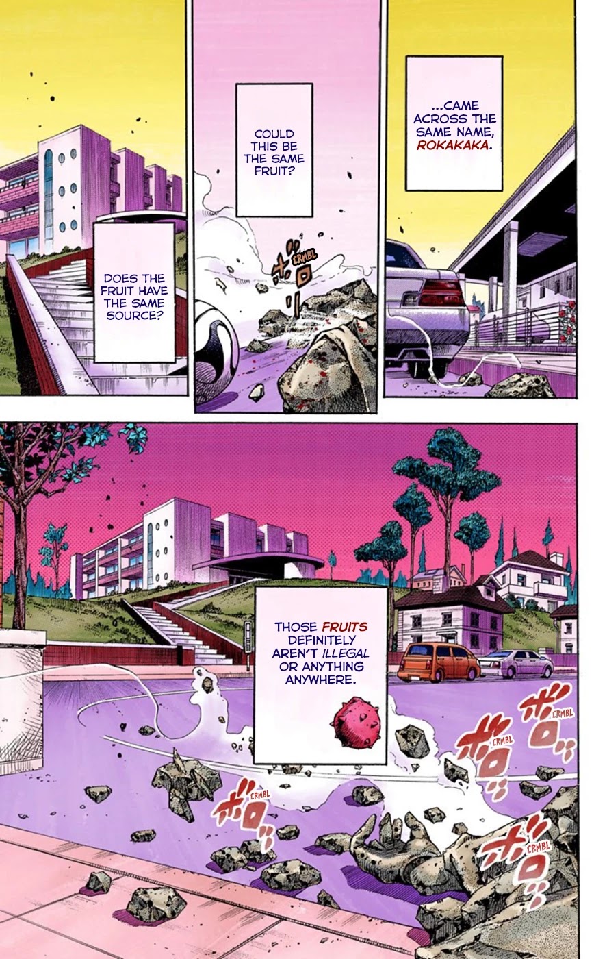 JoJo's Bizarre Adventure Part 8 - JoJolion (Official Colored) Chapter 47 page 10 - Chapter 47: Hato-chan Brought a Boyfriend Over Part 1