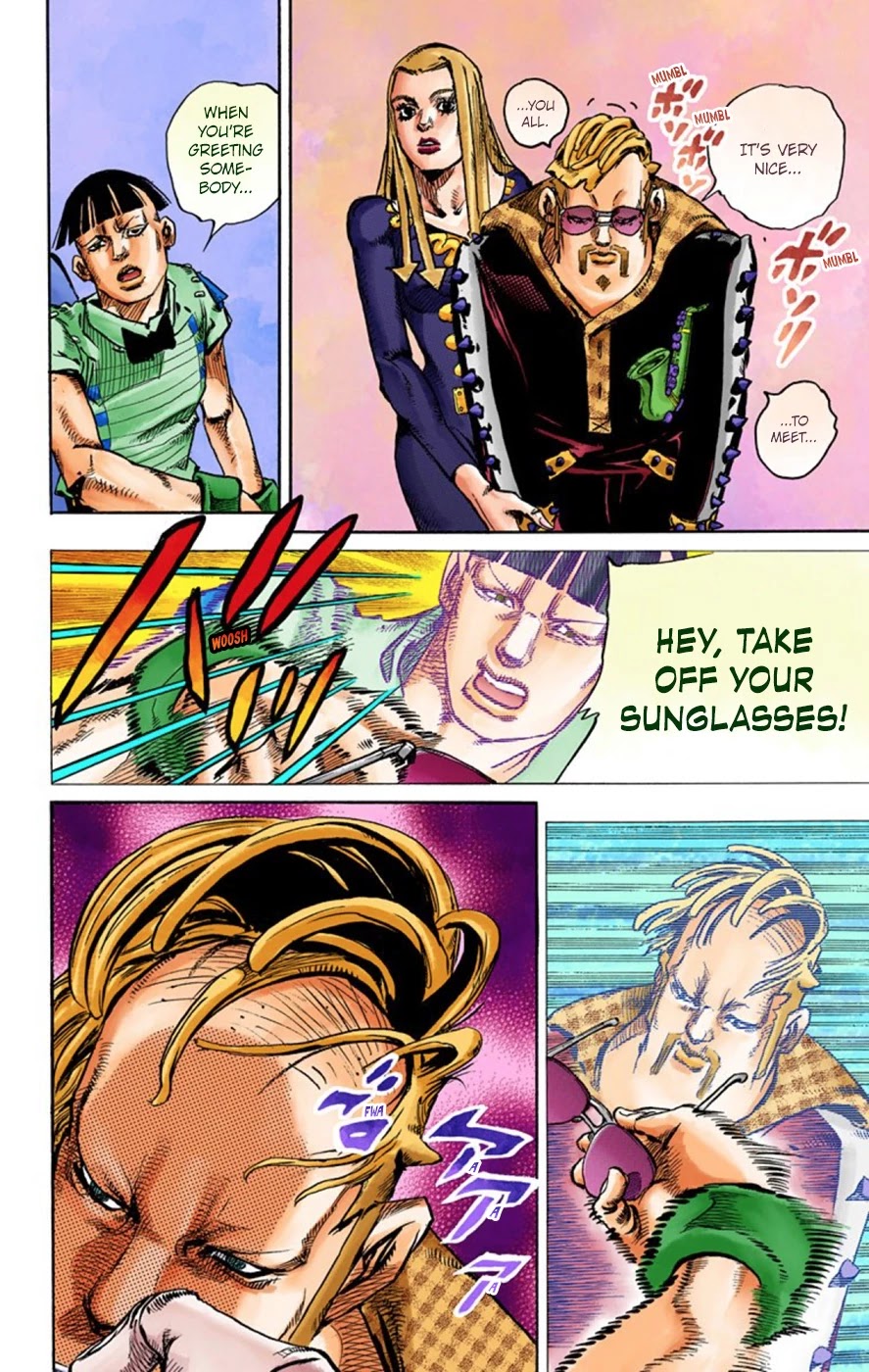 JoJo's Bizarre Adventure Part 8 - JoJolion (Official Colored) Chapter 47 page 21 - Chapter 47: Hato-chan Brought a Boyfriend Over Part 1