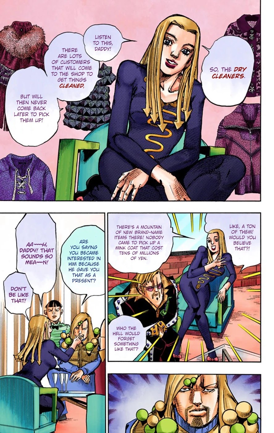 JoJo's Bizarre Adventure Part 8 - JoJolion (Official Colored) Chapter 48 page 12 - Chapter 48: Hato-chan Brought a Boyfriend Over Part 2