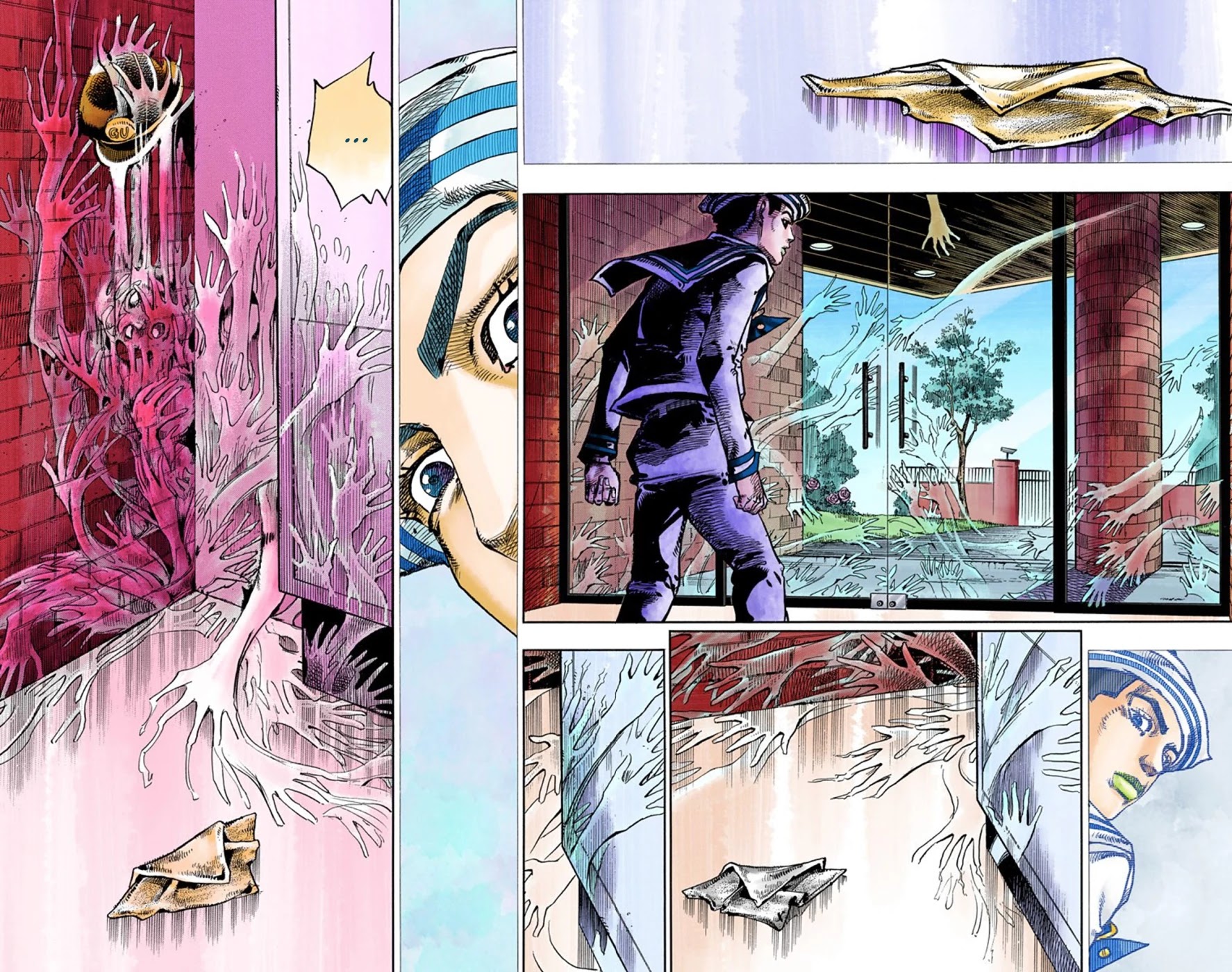 JoJo's Bizarre Adventure Part 8 - JoJolion (Official Colored) Chapter 48 page 19 - Chapter 48: Hato-chan Brought a Boyfriend Over Part 2