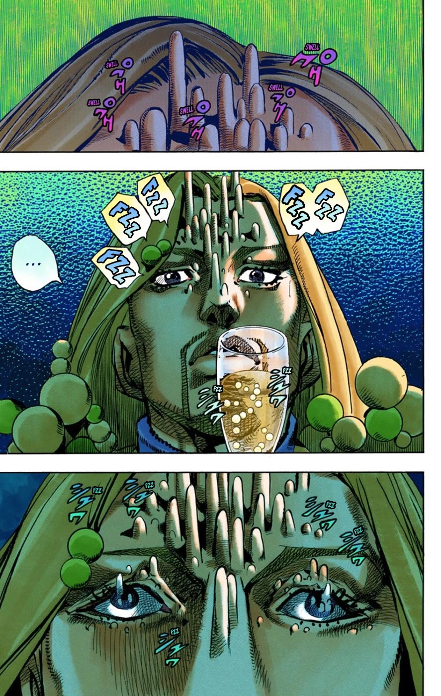 JoJo's Bizarre Adventure Part 8 - JoJolion (Official Colored) Chapter 49 page 10 - Chapter 49: Hato-chan Brought a Boyfriend Over Part 3