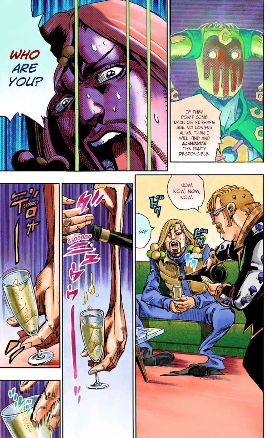 JoJo's Bizarre Adventure Part 8 - JoJolion (Official Colored) Chapter 49 page 16 - Chapter 49: Hato-chan Brought a Boyfriend Over Part 3